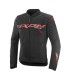 Veste moto Ixon Ionix noir rouge