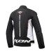 Veste moto Ixon Cordolo noir blanc