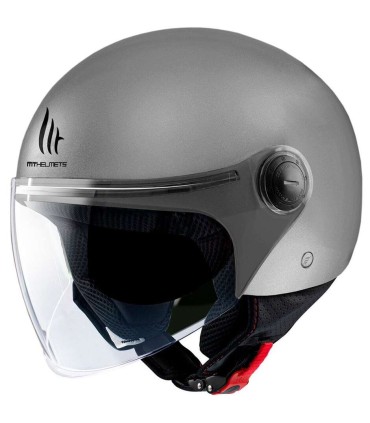 Mt Helmets Street S Solid A12 grigio