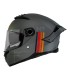 Casco moto MT Helmets SV Mill C2 grigio opaco