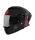 Casco moto MT Helmets SV Mil A11 nero opaco