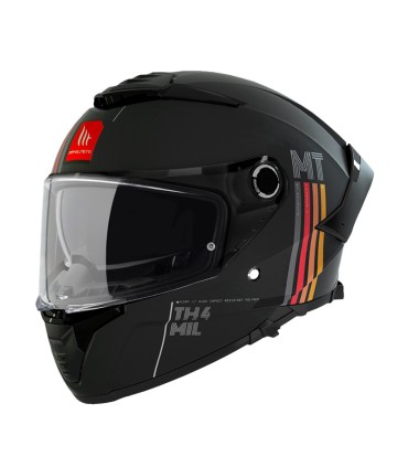 Casco moto MT Helmets SV Mil A11 nero opaco