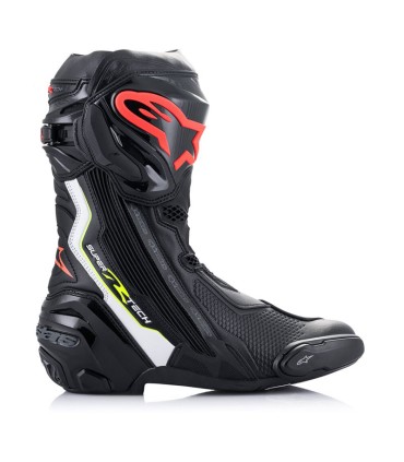 Bottes moto Alpinestars Supertech R noir rouge