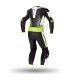 Leather suit Kangaroo Spyke Aragon race white yellow