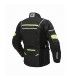 Giacca moto Spyke Compass Dry tecno nero giallo