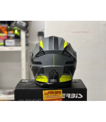 Casco Acerbis Serel nero giallo