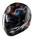 Casco Nolan X-1005 Sandglas Carbon blu rosso