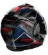 Nolan X-1005 Sandglas Carbon blue red helmet