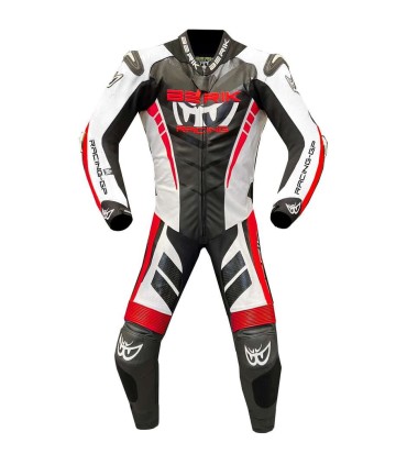 Berik LS1 2.0 white red leather suit