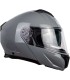 Casco moto modulare One Urban grigio nardo