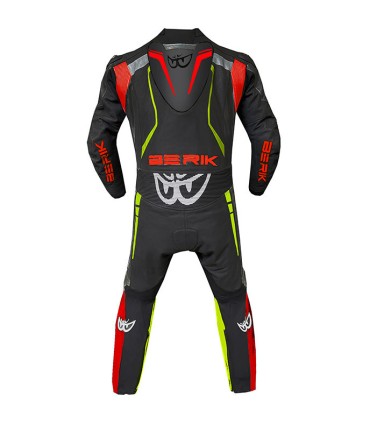 Berik Ls1-171334FR black yellow red leather suit