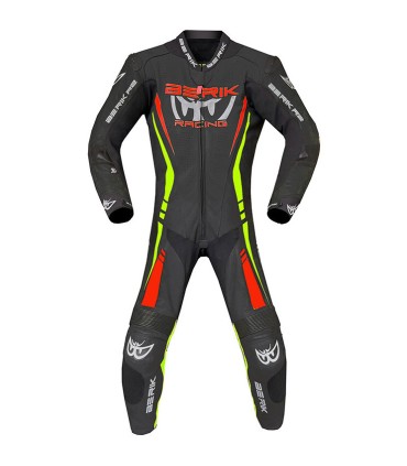 Berik Ls1-171334FR black yellow red leather suit