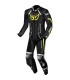 Berik Kangaroo mix black yellow leather suit