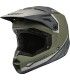 Casco motocross Fly Racing Kinetic Vision verde opaco