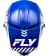 Casco motocross Fly Racing Kinetic Menace blu