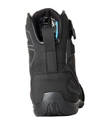 Motorrad handschuhe RST Sabre schwarz wp