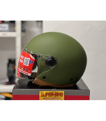 Mt Helmets Street Solid A6 Verde Opaco