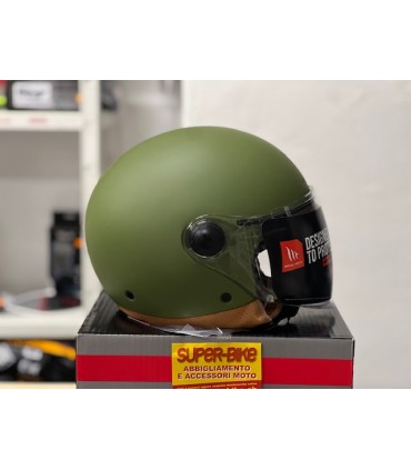 Mt Helmets Street Solid A6 Verde Opaco