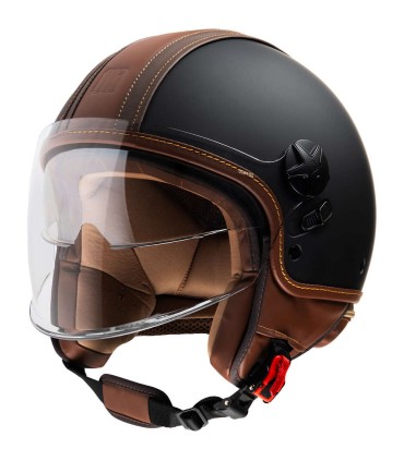 Casque Motocubo Top Cube jet noir mat