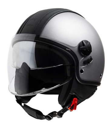 Casco jet Motocubo Top Cube grigio