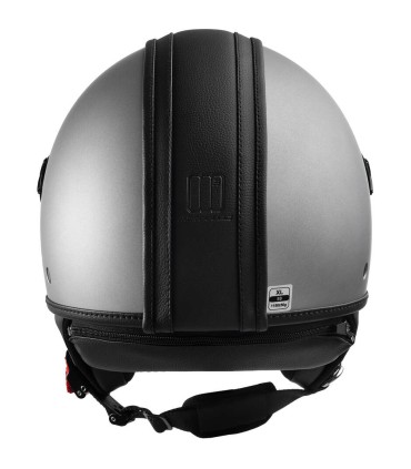 Casco jet Motocubo Top Cube grigio