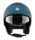 Helm Jet Motocubo Beetle blau matt