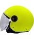 Casco jet BHR 832 MInimal giallo opaco