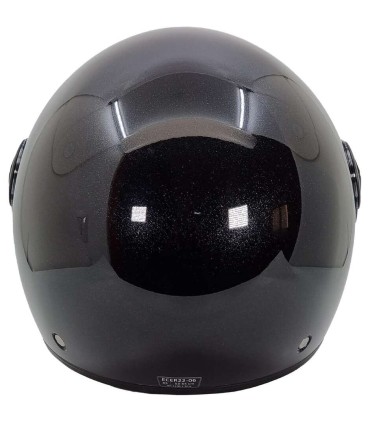 Casco jet BHR 832 MInimal nero