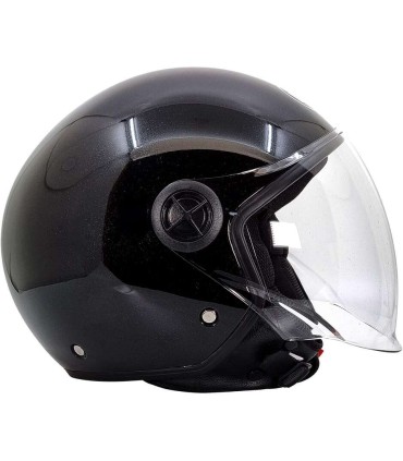 Casco jet BHR 832 MInimal nero