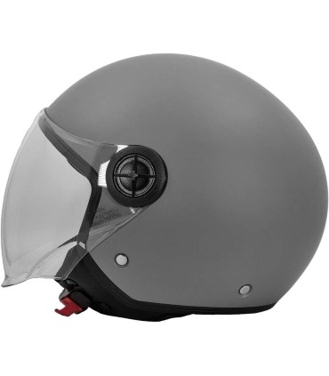 Casco jet BHR 832 MInimal grigio opaco