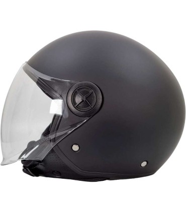 Casque jet BHR 832 MInimal noir matt