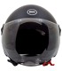 Casque jet BHR 832 MInimal noir matt