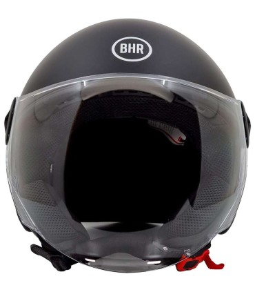 Casco jet BHR 832 MInimal nero opaco