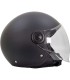 Casque jet BHR 832 MInimal noir matt