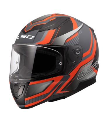 Casque LS2 FF353 Rapid 2 Flitz orange matt