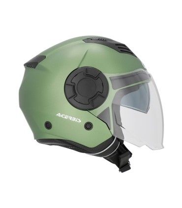 Casco jet Acerbis Vento verde