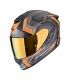 Casco Scorpion Exo 1400 Evo 2 Air Linart arancione