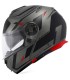 Casco modulare Givi X.21 Evo Number nero titanio rosso