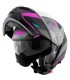 Casco modulare Givi X.21 Evo Number nero titanio rosa