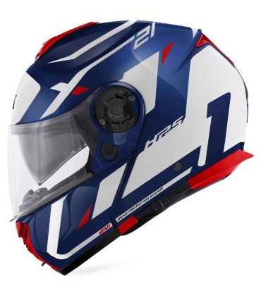 Casco modulare Givi X.21 Evo Number blu rosso