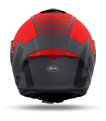 Casco Airoh St 501 Type rosso opaco