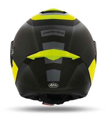 Casco Airoh St 501 Dock giallo opaco