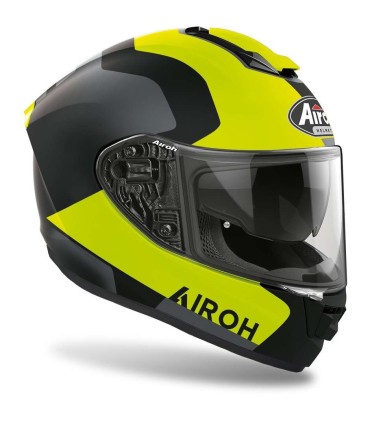 Casco Airoh St 501 Dock giallo opaco