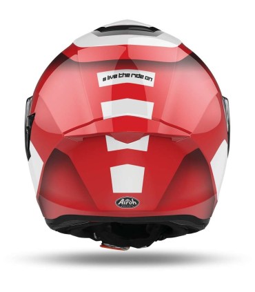 Casco Airoh St 501 Dock rosso