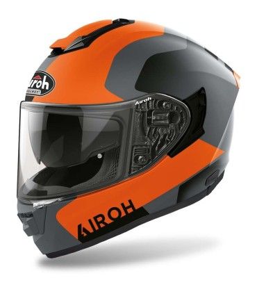 Casco Airoh St 501 Dock arancione opaco