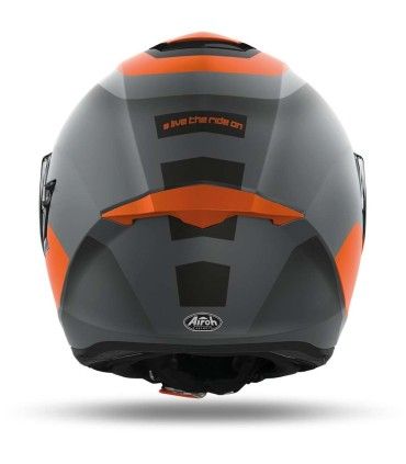 Casco Airoh St 501 Dock arancione opaco