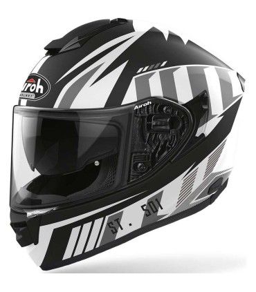 Casco Airoh ST 501 Blade nero bianco opaco