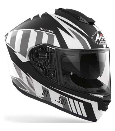 Casco Airoh ST 501 Blade nero bianco opaco