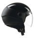 Jet Tucano Urbano El Pop black matt helmet