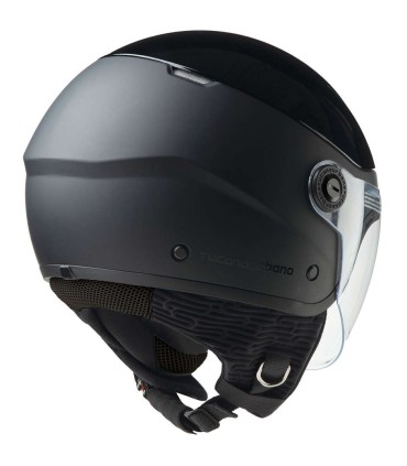 Casque jet Tucano Urbano El Pop noir matt